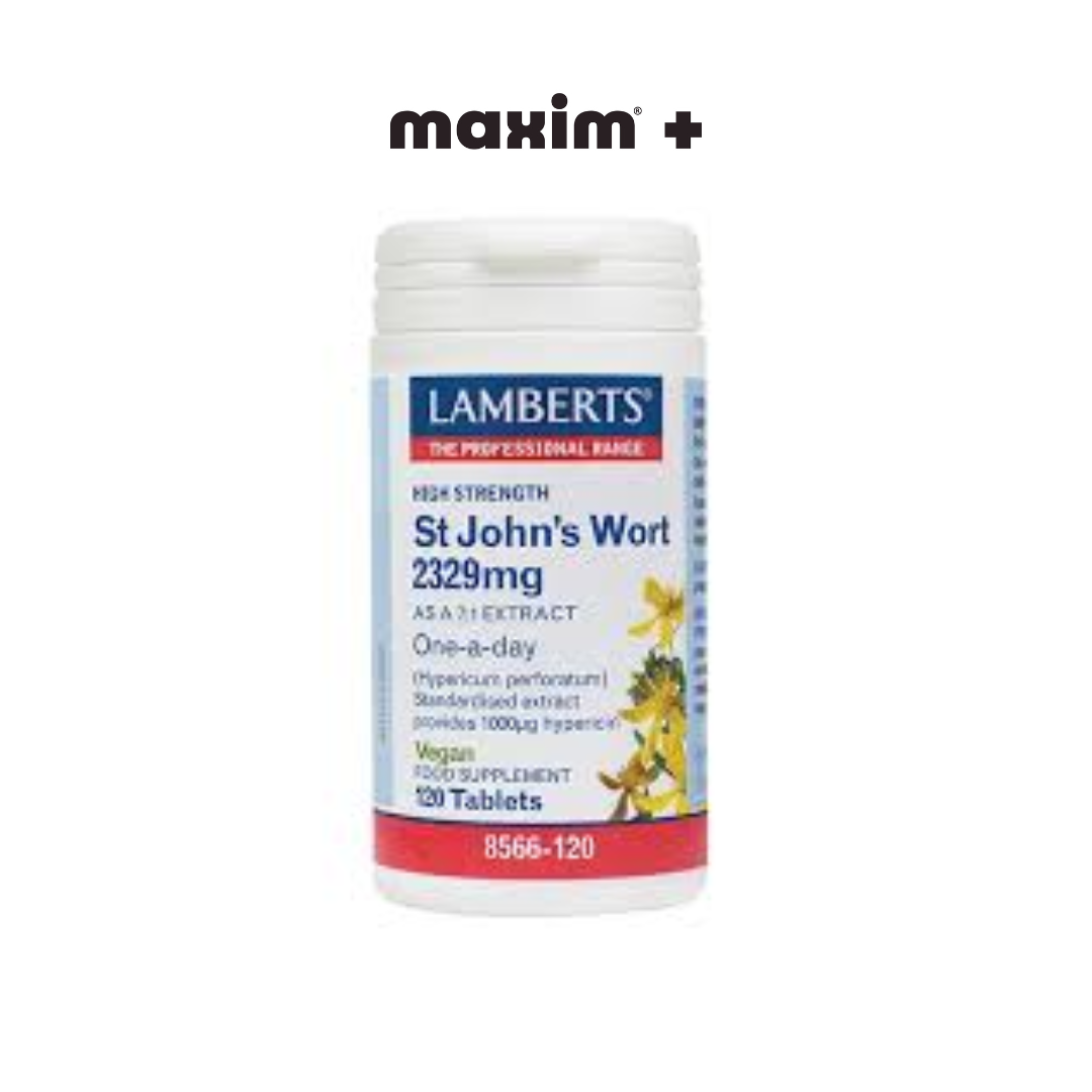 Lamberts St John’s Wort 2329mg, 120tabs