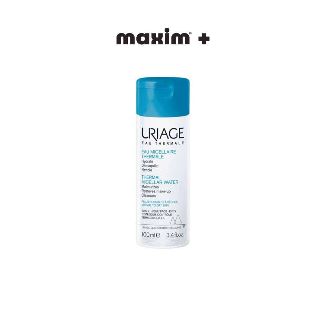 Uriage Eau Thermale Eau Micellaire Καθαριστική Λοσιόν Προσώπου & Ματιών με Κράνμπερι, 100ml