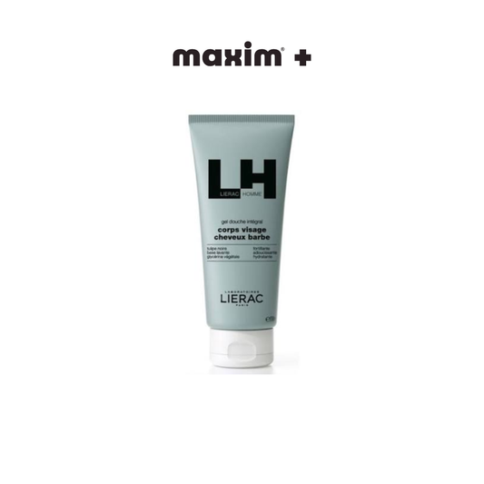 Lierac Homme Gel Douche Integral Τζελ Καθαρισμού για Σώμα, Πρόσωπο, Μαλλιά & Γένια, 200ml