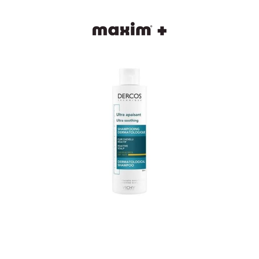 Vichy Dercos Ultra Soothing Dry Hair Καταπραϋντικό Σαμπουάν για Ξηρά Μαλλιά, 200ml