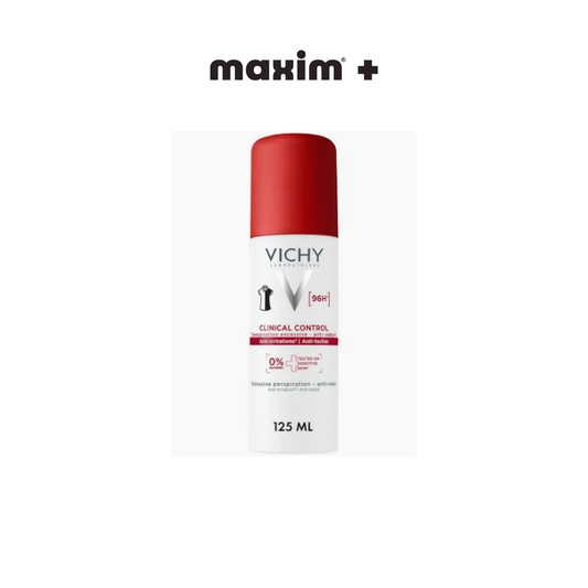 Vichy Clinical Control 96h Αποσμητικό Σπρέι για 96 Ώρες Προστασίας, 125ml