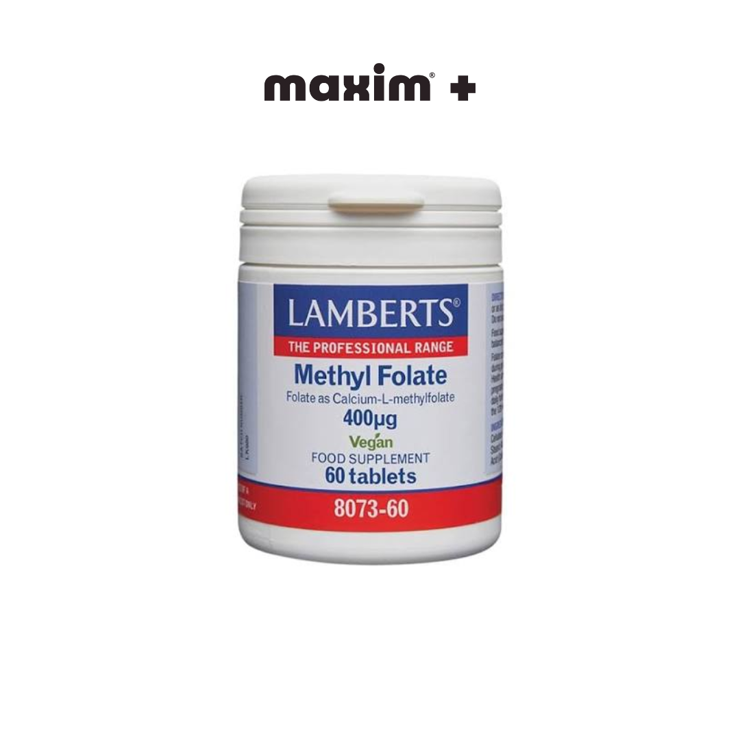 Lamberts Methyl Folate 400μg, 60veg.tabs