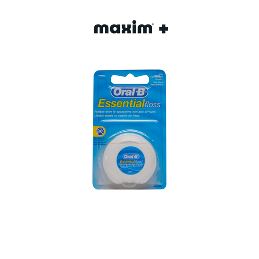 Oral-B Essential Floss Κηρωμένο Οδοντικό Νήμα, 50m