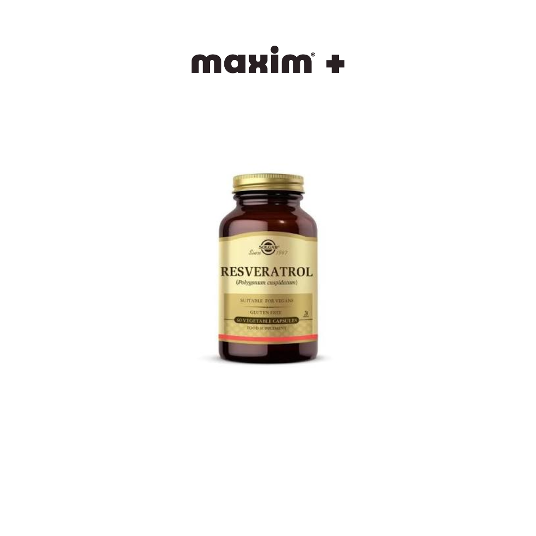 SOLGAR RESVERATROL 100MG 60VCAP