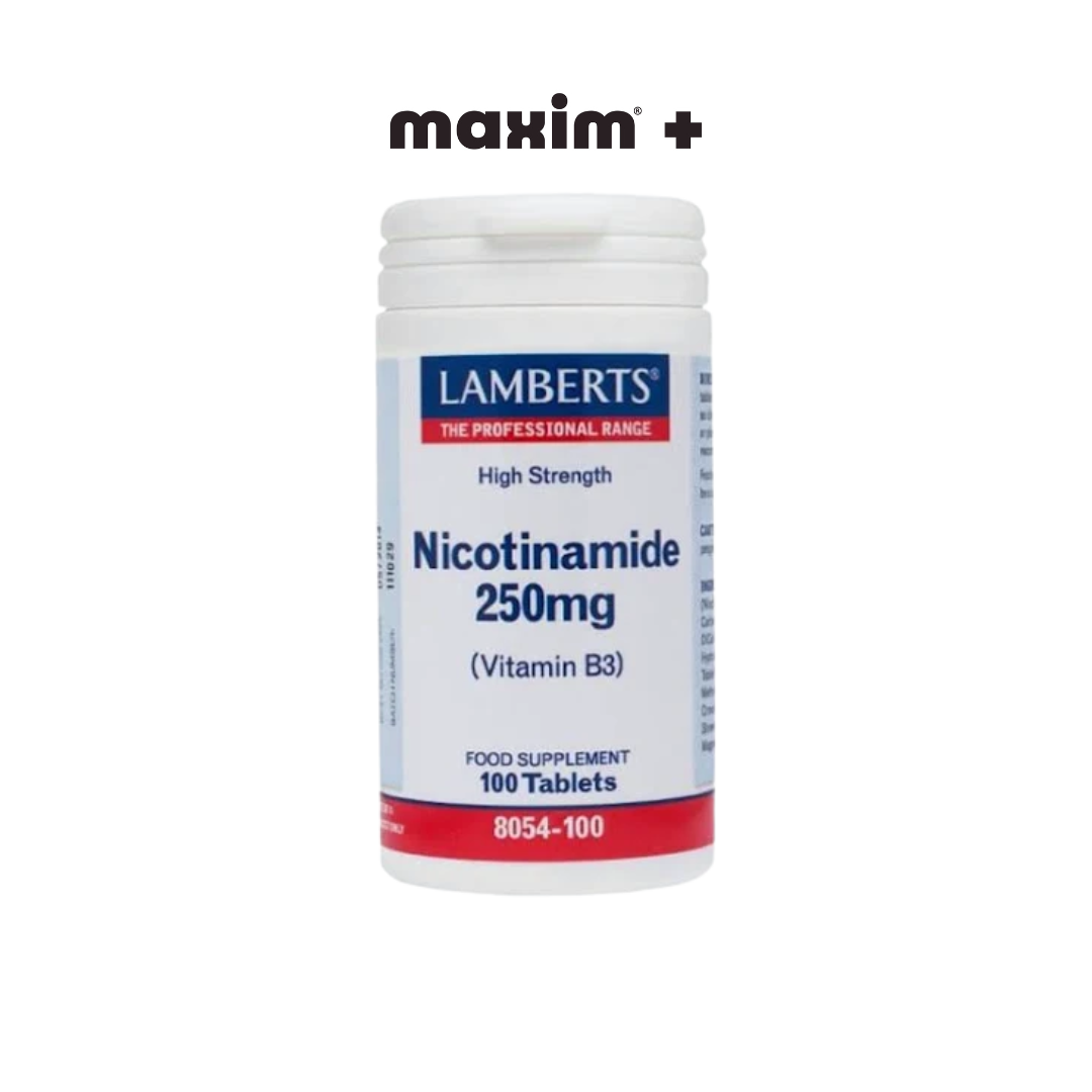Lamberts Nicotinamide 250mg (Vitamin B3), 100tabs