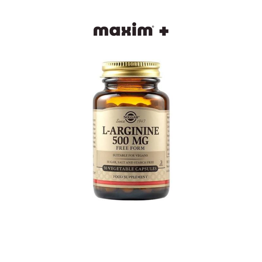 Solgar L-Arginine 500mg, 50vcaps