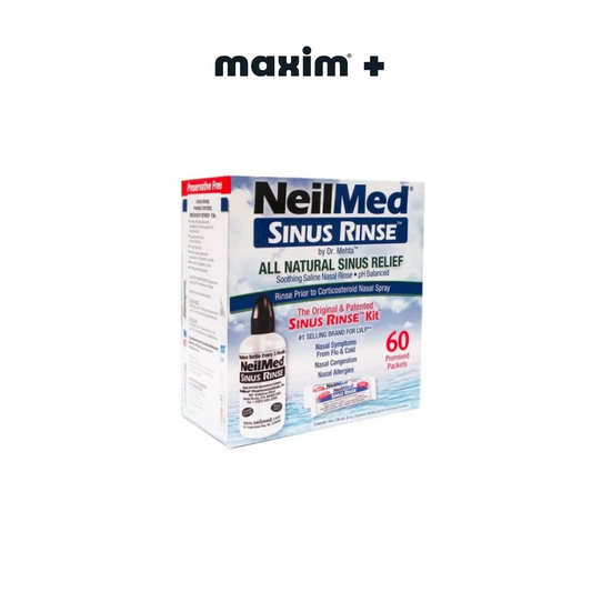 NeilMed Sinus Rinse Kit, Σύστημα Ρινικών Πλύσεων 60 φακελίσκοι