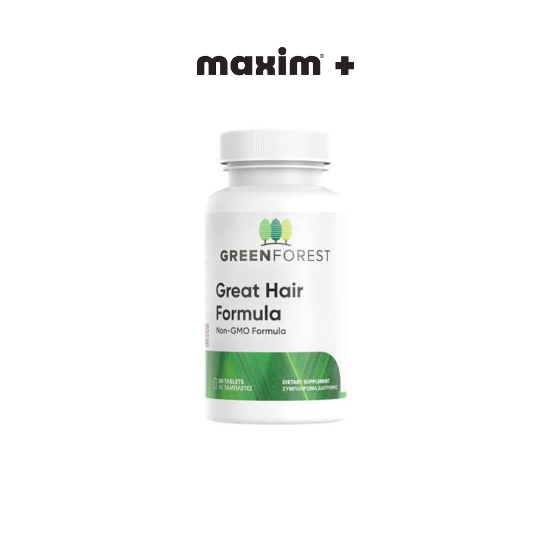 Green Forest Great Hair Formula, 30caps