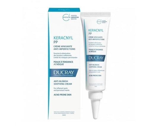 Ducray Keracnyl PP+ Kρέμα Προσώπου για Δέρμα με Τάση Ακμής Ερυθρά Σπυράκια, 30ml