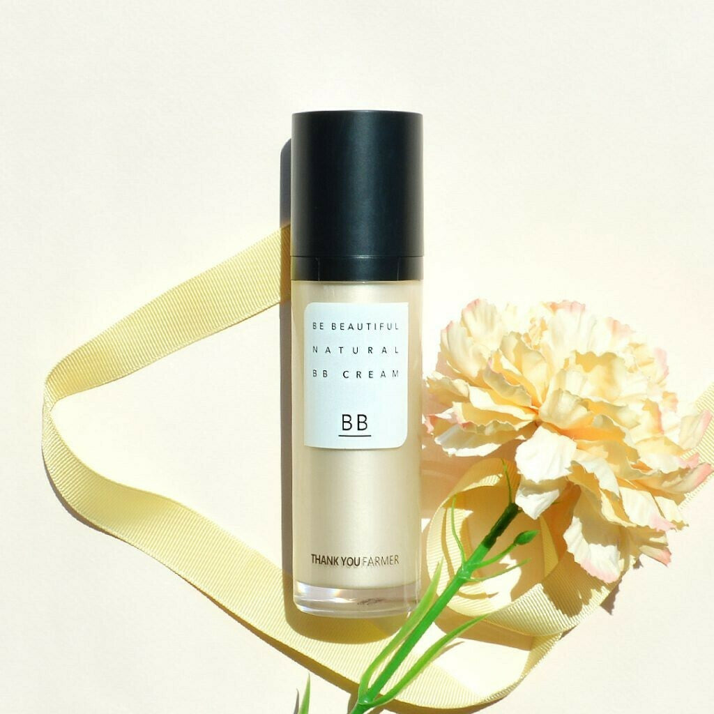 Thank You Farmer Be Beautiful Natural BB Cream Φυσική ΒΒ Κρέμα Προσώπου που Προσφέρει Κάλυψη στις Ατέλειες, 40ml