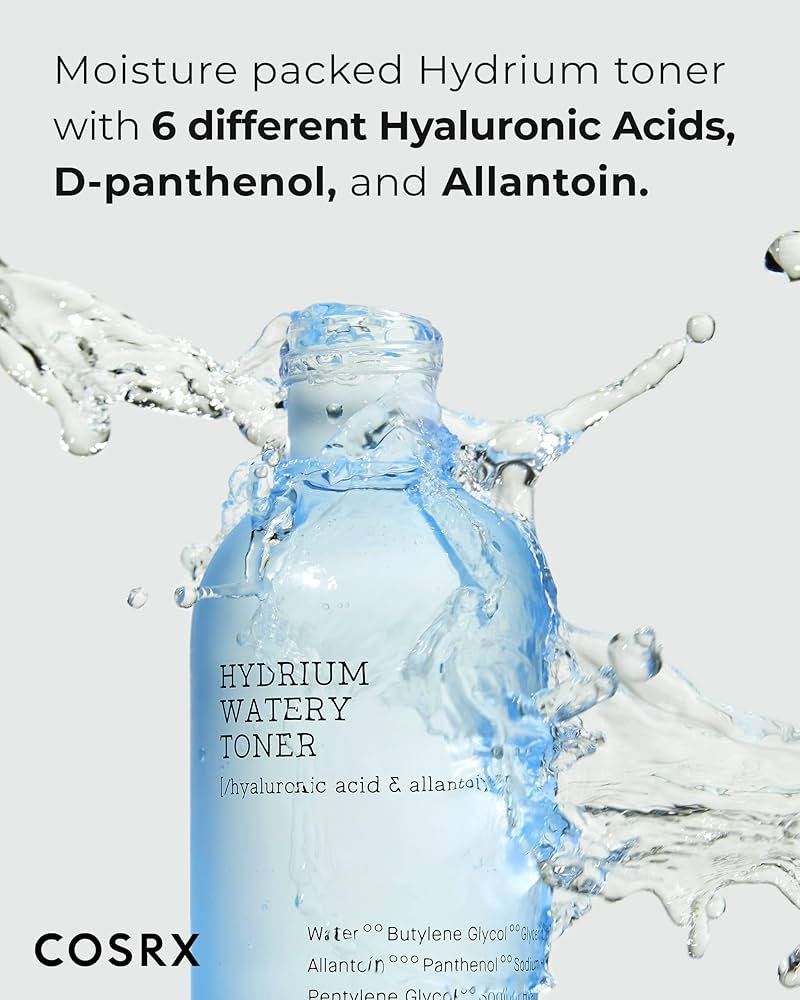 COSRX Hydrium Watery Toner – Τονωτική Λοσιόν Ενυδάτωσης με Υαλουρονικό Οξύ &Βιταμίνη B5 (150ml)