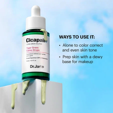 Dr.Jart+ Cicapair Tiger Grass Camo Face Drops SPF35 30ml