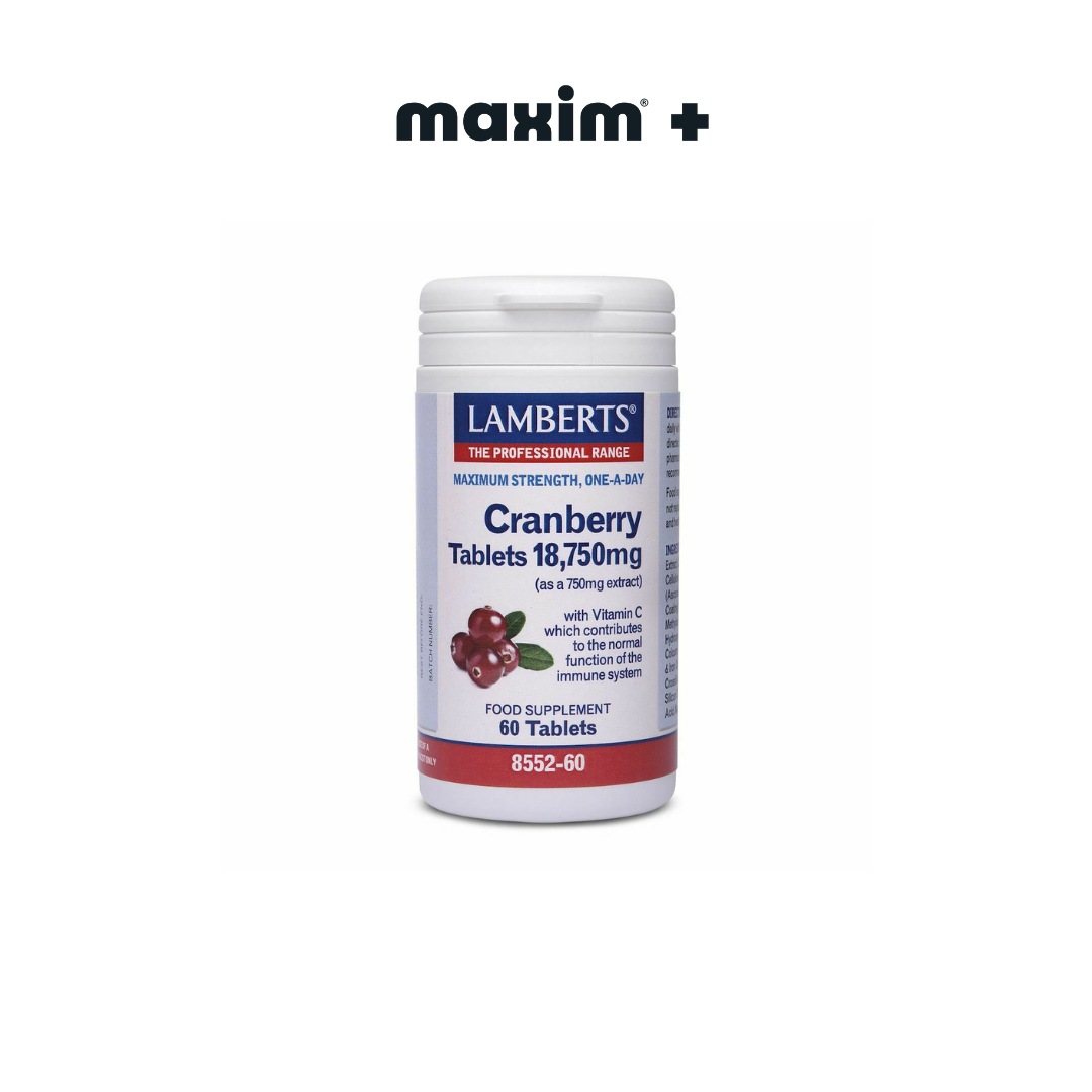 Lamberts Cranberry 18.750mg 60 Tabs