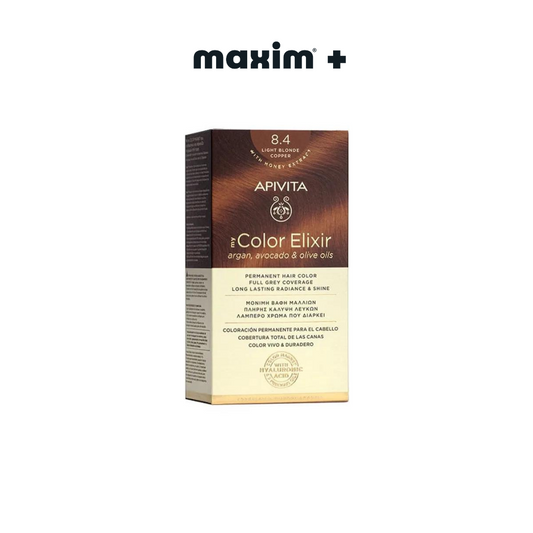 Apivita My Color Elixir 8.4, Ξανθό Ανοιχτό Χάλκινο 125ml