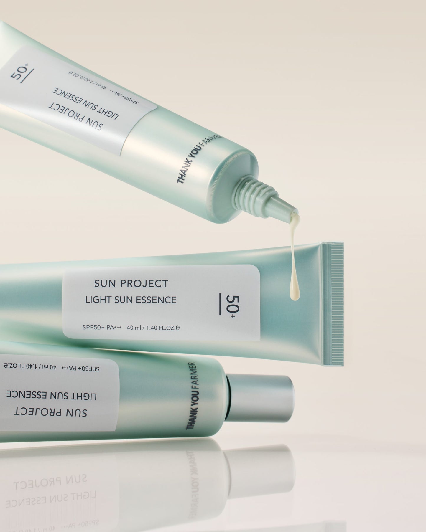Thank You Farmer Sun Project Light Sun Essence SPF50+ PA+++ Αντηλιακό Προσώπου για Λιπαρές & Μικτές Επιδερμίδες, 40ml