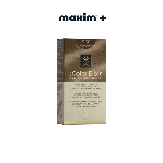 Apivita My Color Elixir 9.38, Ξανθό Πολύ Ανοιχτό Μελί Περλέ