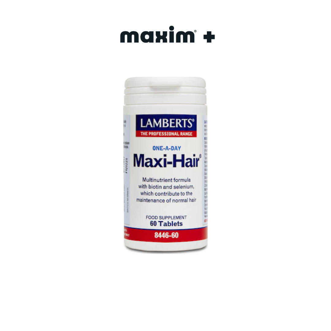 Lamberts Maxi-Hair, Πολυβιταμινούχο Σκεύασμα για Τριχόπτωση 60 tabs 8446-60