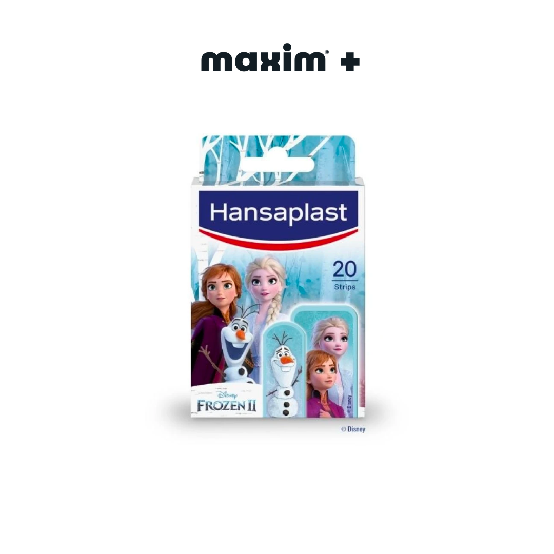 HANSAPLAST Disney Frozen Strips Παιδικά Επιθέματα Πληγών, 20τμχ