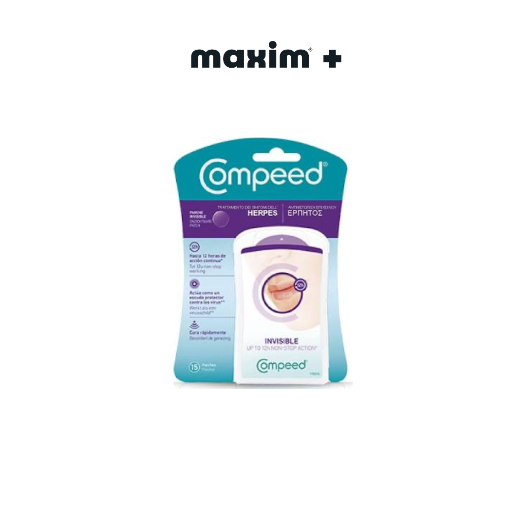 Compeed Invisible Cold Sore Patch, Επιθέματα για τον Επιχείλιο Έρπητα 15τμχ