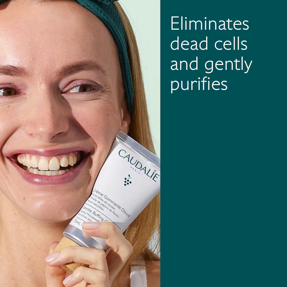 Caudalie Gentle Buffing Cream Απαλή Απολεπιστική Κρέμα Προσώπου, 75 mlCaudalie