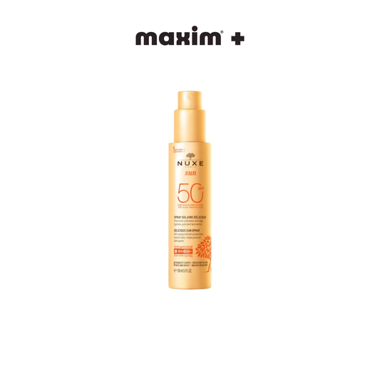 Nuxe Delicious Sun Spray High Protection SPF50 Αντηλιακό Γαλάκτωμα για Πρόσωπο & Σώμα, 150ml