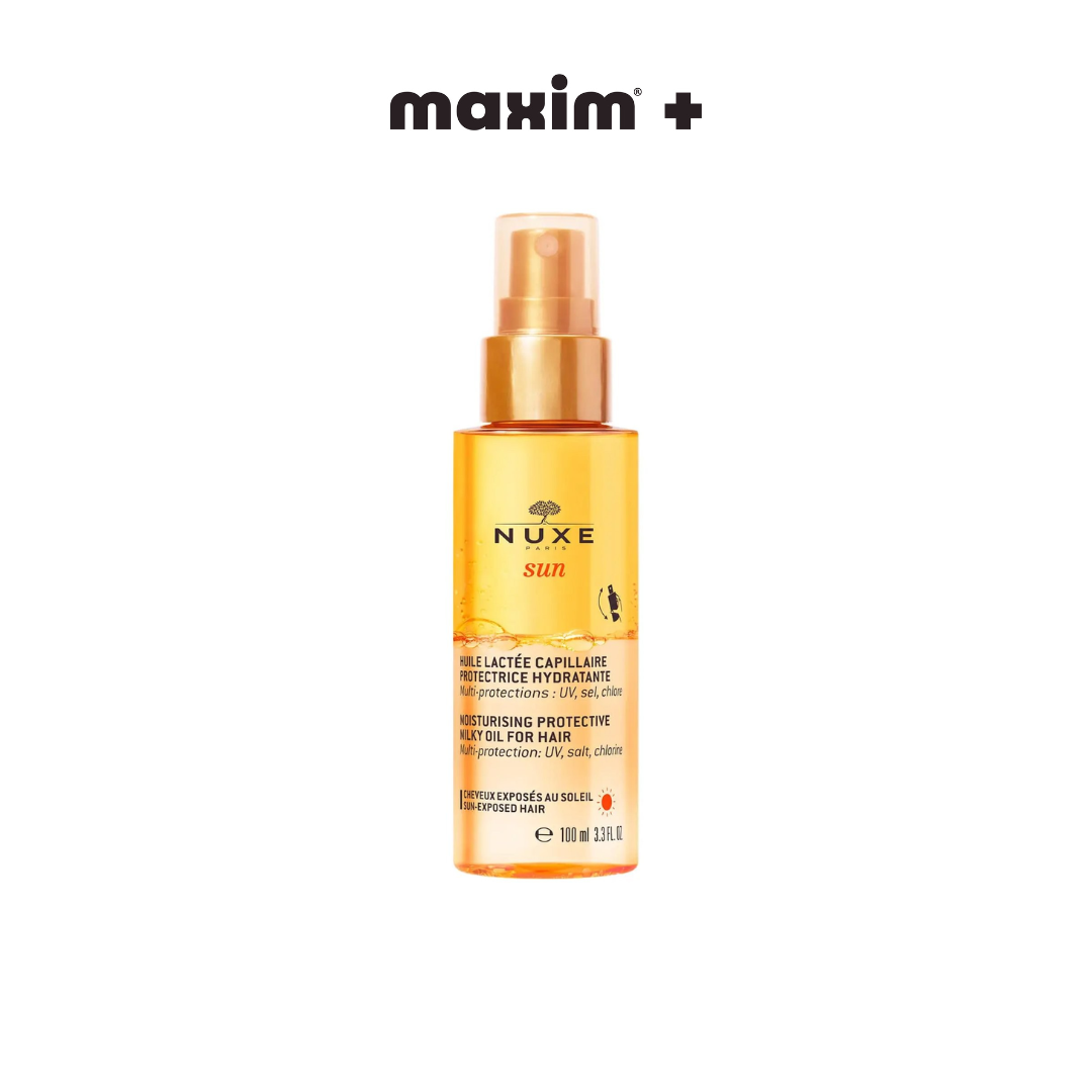 Nuxe Moisturising Protective Milky Oil For Hair Ενυδατικό Αντηλιακό Σπρέι Μαλλιών, 100ml