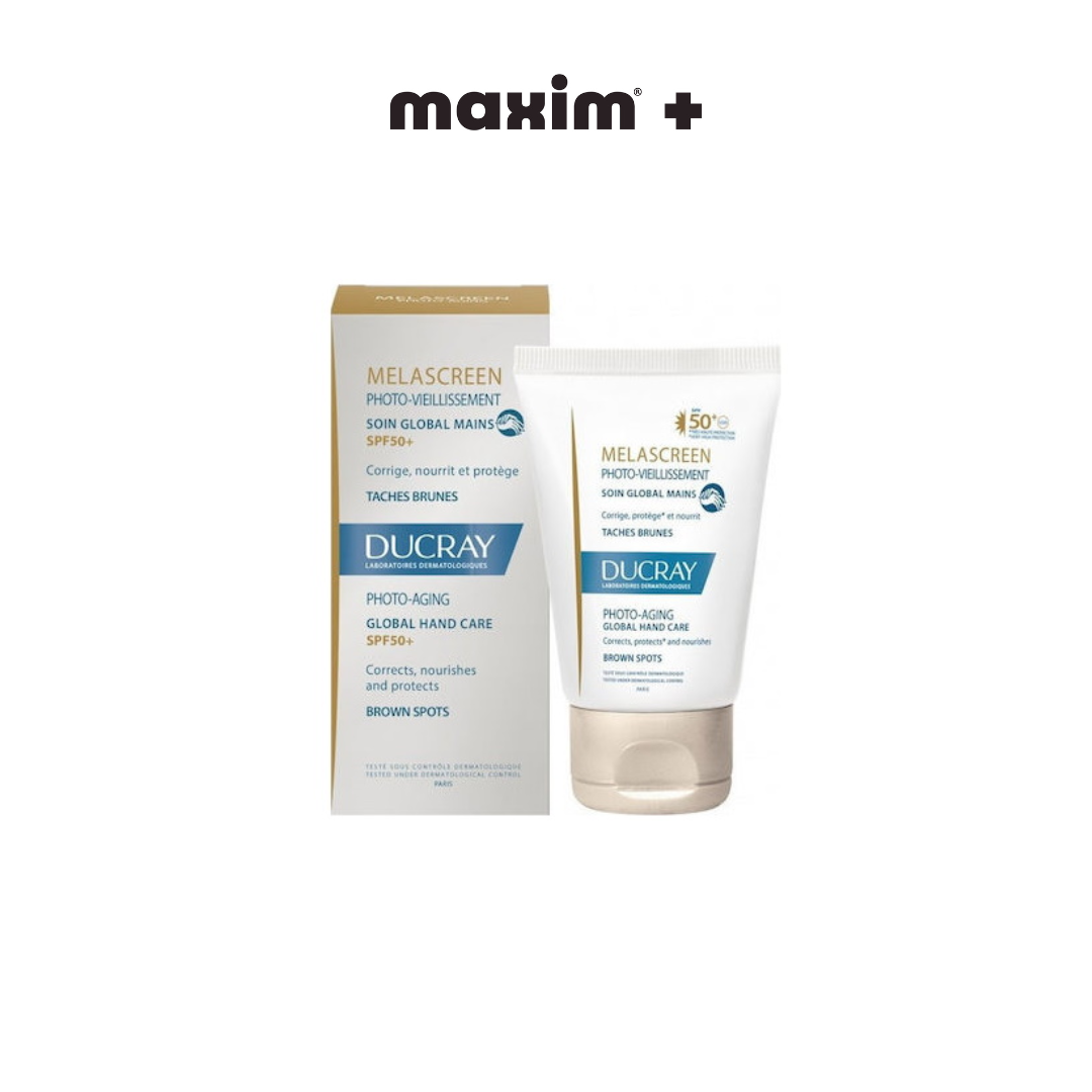 Ducray Melascreen Photo-Aging Global Hand Cream SPF50+ Κρέμα Χεριών κατά των Σημαδιών της Φωτογήρανσης, 50ml