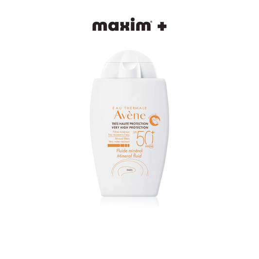Avene Fluide Mineral SPF50+ Αντηλιακό Προσώπου για το Ευαίσθητο Mη Ανεκτικό Δέρμα, 40ml