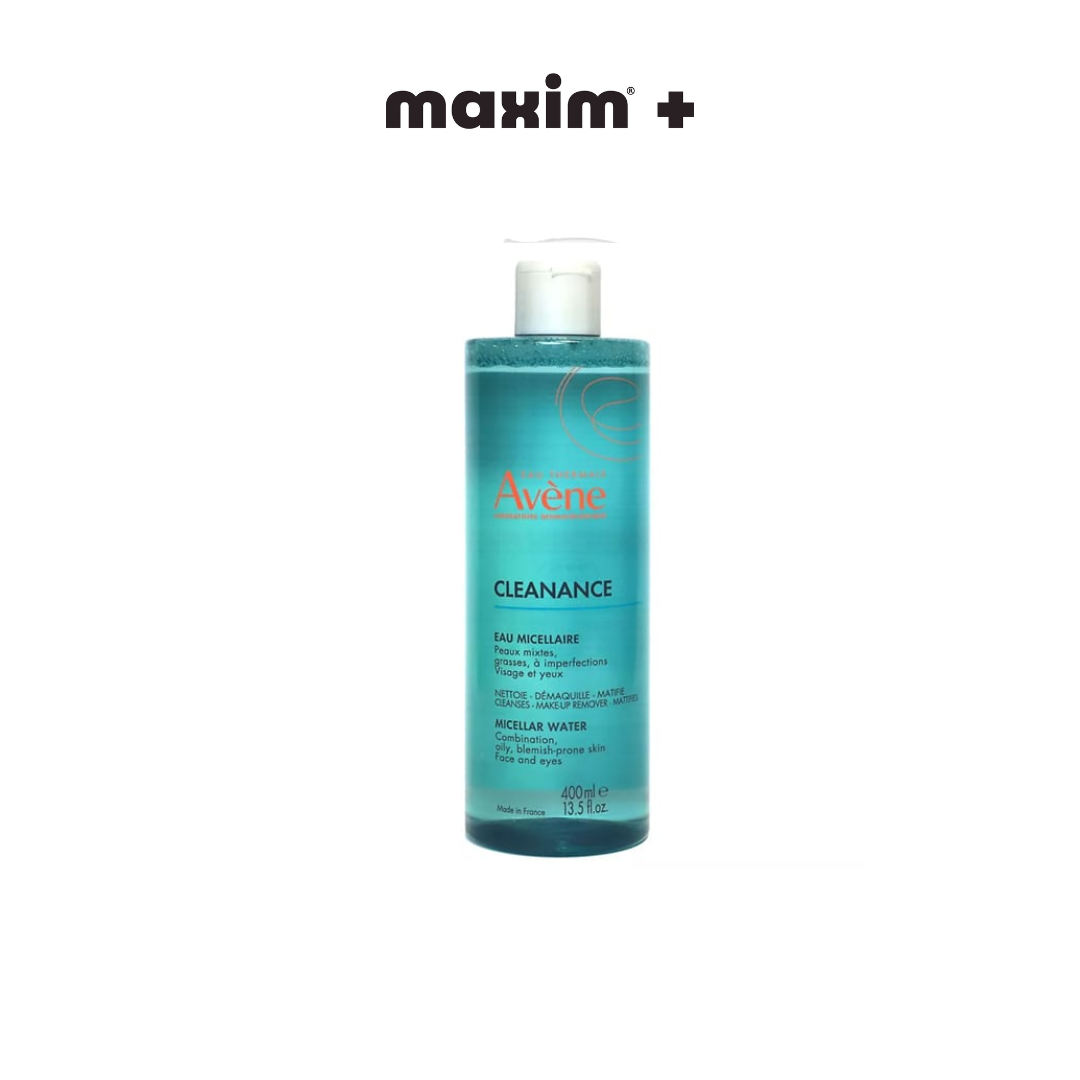 Avene Cleanance Micellar Water Νερό Καθαρισμού & Ντεμακιγιάζ για Λιπαρές Επιδερμίδες, 400ml