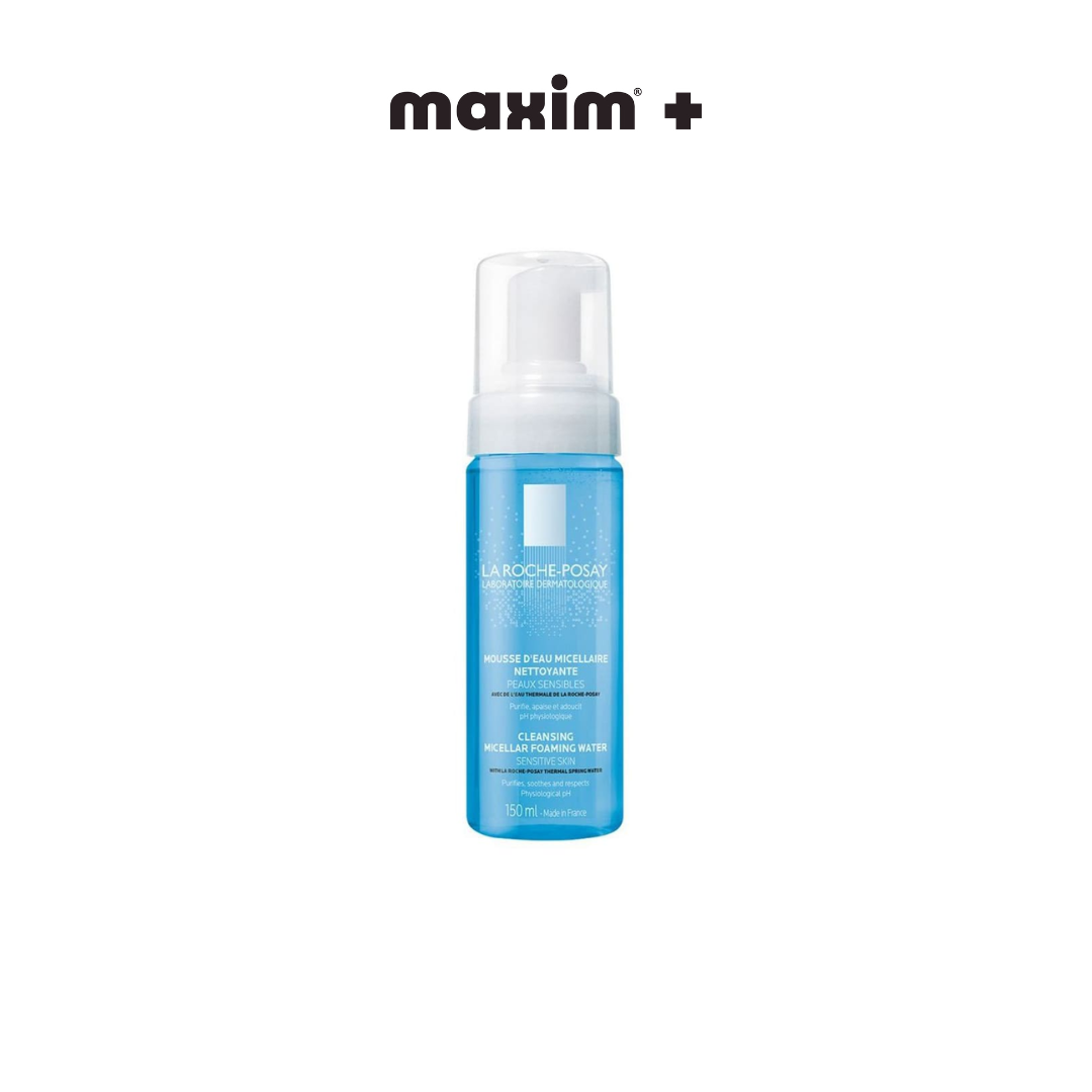 La Roche-Posay Cleansing Micellar Foaming Water Αφρώδες Νερό Καθαρισμού & Ντεμακιγιάζ, 150ml