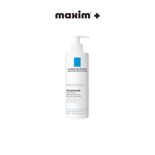 La Roche Posay Toleriane Caring Wash Κρέμα Καθαρισμού Προσώπου για την Ευαίσθητη Επιδερμίδα, 400ml