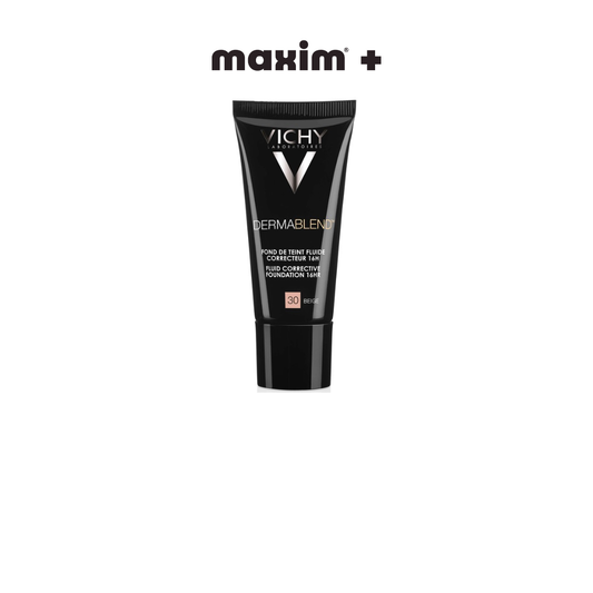 Vichy Dermablend Make Up Fluid No.30 Beige Διορθωτικό Make-Up Υψηλής Κάλυψης έως 16hrs, 30ml