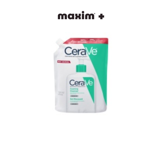 CeraVe Foaming Cleanser Refill Αφρίζον Gel Καθαρισμού για Λιπαρή Επιδερμίδα 473ml
