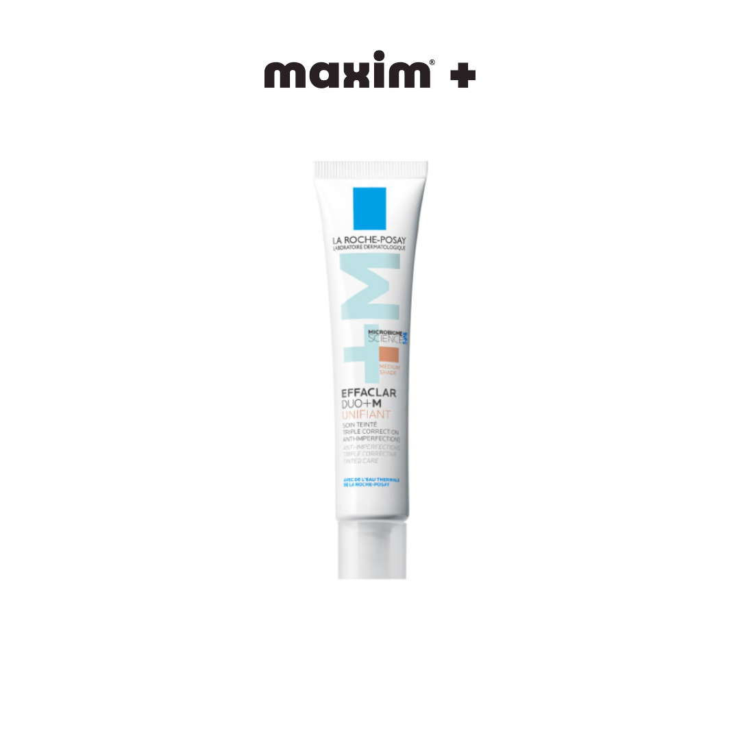 La Roche-Posay Effaclar Duo+Μ Unifiant Medium Επανορθωτική Κρέμα Προσώπου κατά των Ατελειών με Χρώμα, 40ml
