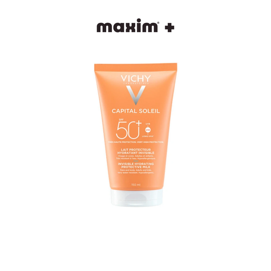 Vichy Capital Soleil Invisible Hydrating Milk Face & Body SPF50+ - Αόρατο Αντηλιακό Προσώπου & Σώματος, 150ml