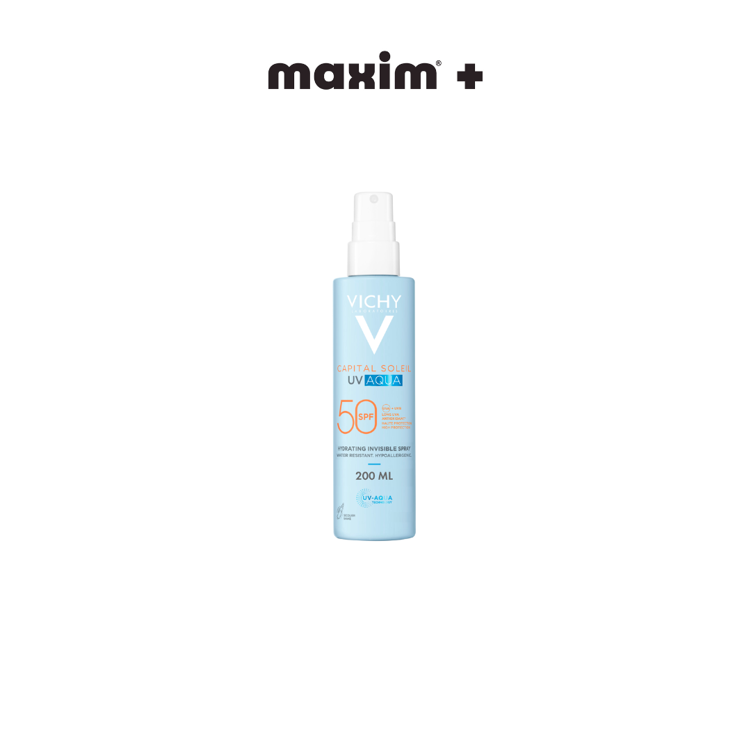 Vichy Capital Soleil UV Aqua SPF50 - Αντηλιακό Σπρέι Σώματος, 200ml