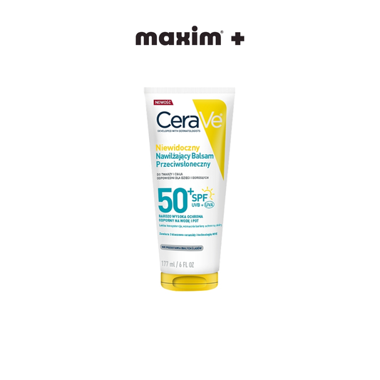CERAVE Invisible Hydrating Sunscreen SPF50+ Αντηλιακή Ενυδατική Λοσιόν Προσώπου & Σώματος με Ceramides 177ml