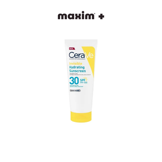 CERAVE Invisible Hydrating Sunscreen SPF30 Ενυδατική Αντηλιακή Λοσιόν Προσώπου & Σώματος με Ceramides 75ml