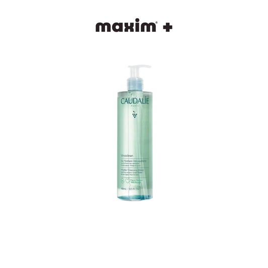 Caudalie Vinoclean Cleansing Water Eau Micellaire Demaquilllante για Πρόσωπο και Μάτια 400ml