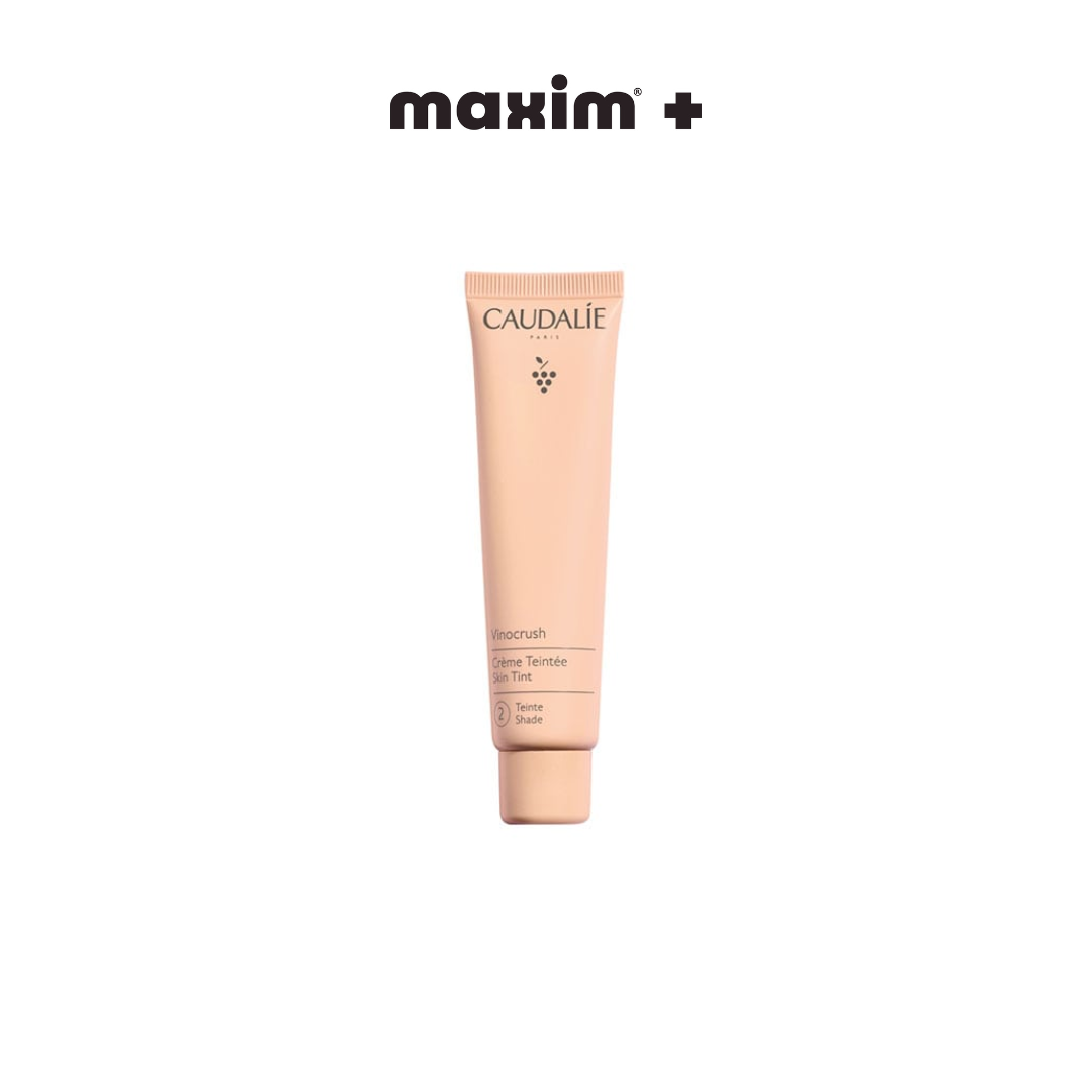 Caudalie Vinocrush Skin Tint Shade 2 Light Ενυδατική Κρέμα Προσώπου με Χρώμα, 30ml