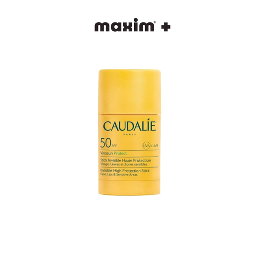 Caudalie Vinosun Protect Invisible Stick SPF50 Αντηλιακό Stick για Πρόσωπο, Χείλη & Ευαίσθητες Περιοχές, 15g