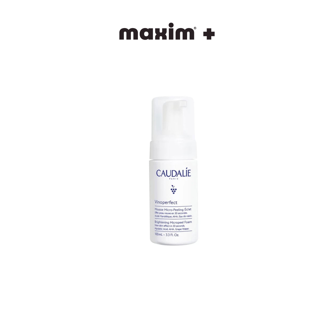Caudalie Vinoperfect Brightening Micropeel Foam Αφρός Καθαρισμού Προσώπου, 100ml