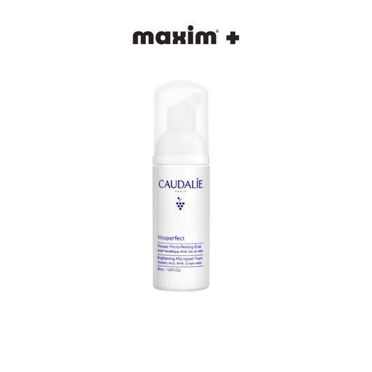Caudalie Vinoperfect Brightening Micropeel Foam Αφρός Καθαρισμού Προσώπου, 50ml