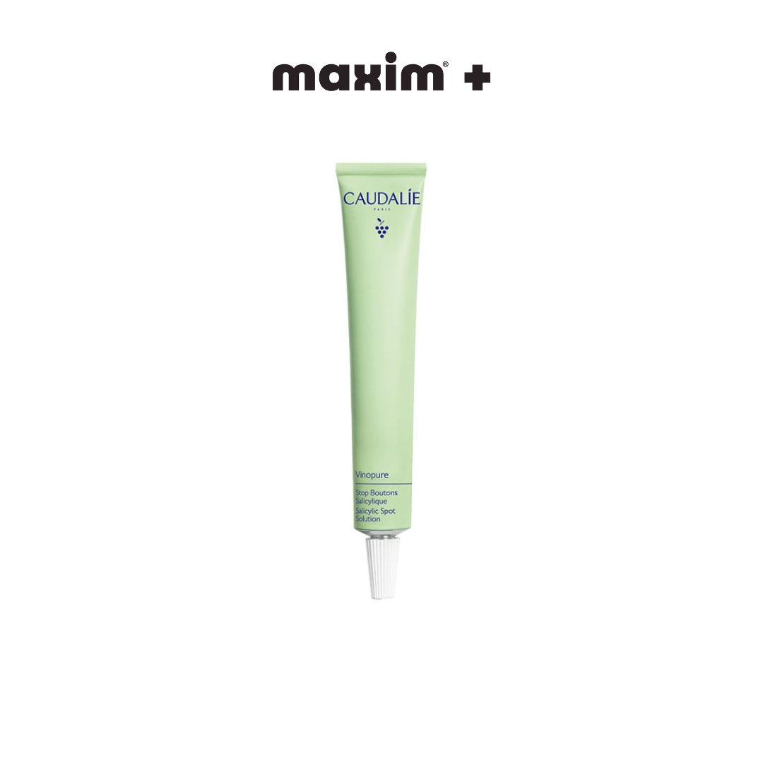 Caudalie Vinopure Salicylic Spot Solution Kρέμα Τοπικής Εφαρμογής για Σπυράκια, 15ml