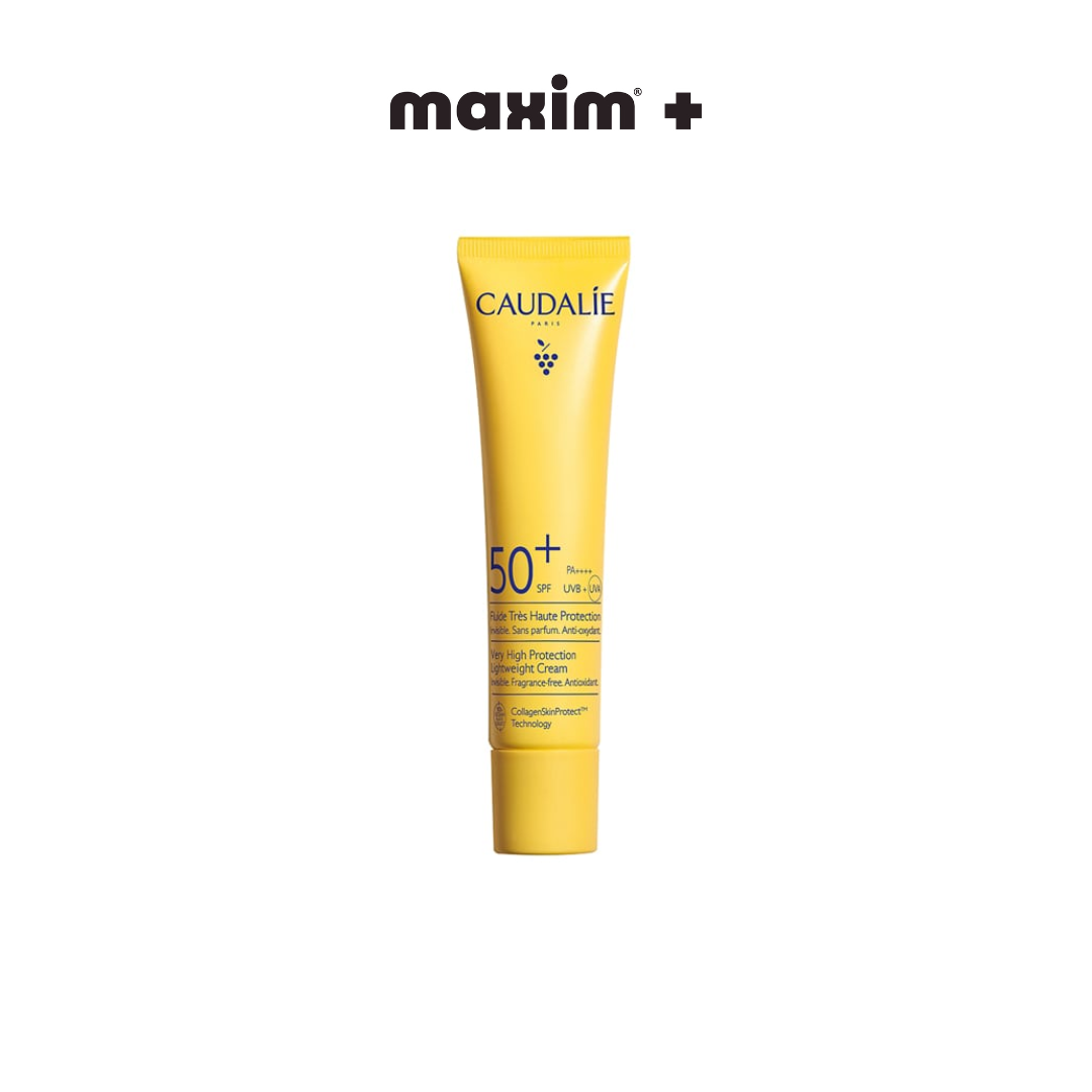 Caudalie Very High Protection Lightweight Cream Αντηλιακή Κρέμα Ελαφριάς Υφής SPF50+, 40ml