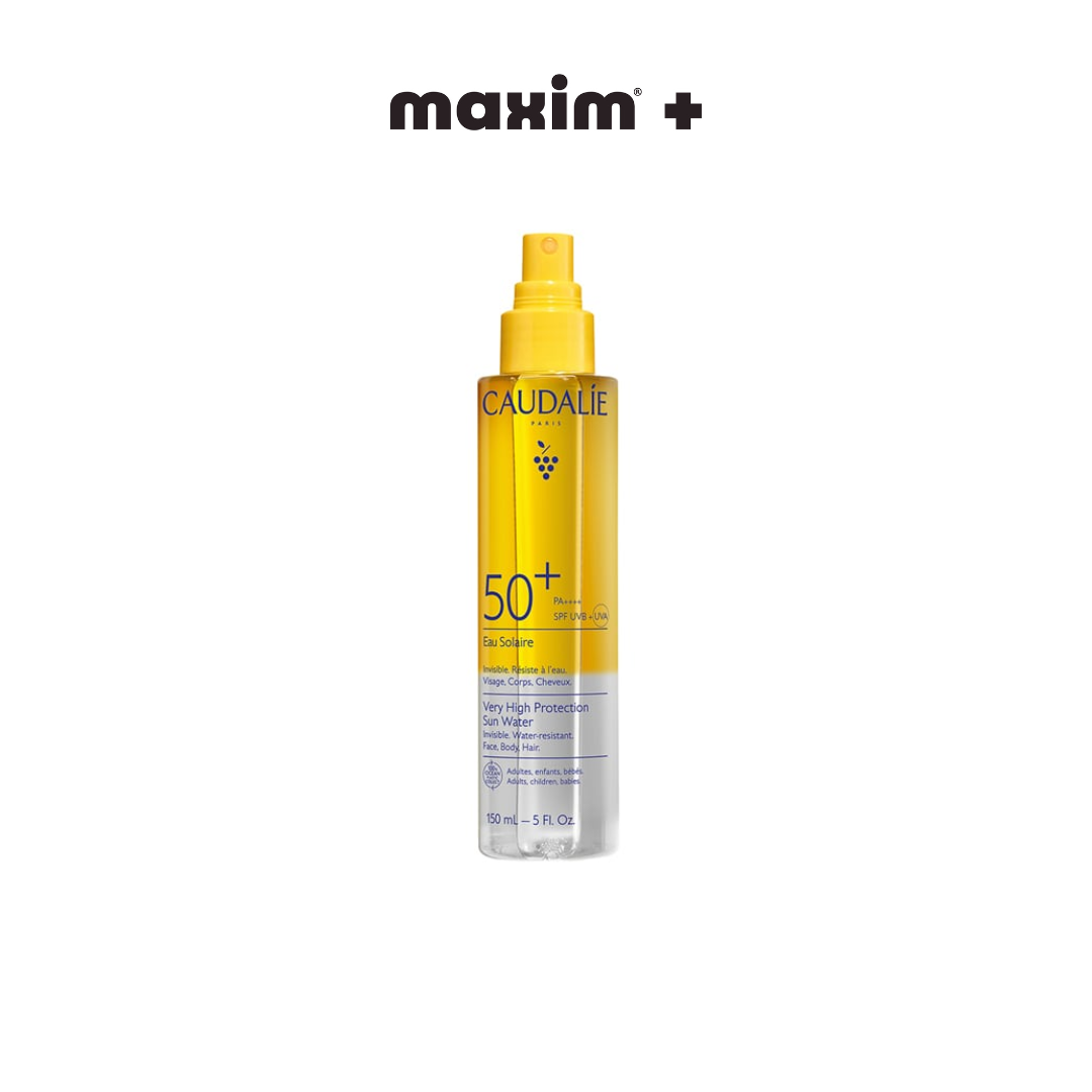 Caudalie Very High Protection Sun Water Αντηλιακή Λοσιόν για Πρόσωπο, Σώμα & Μαλλιά SPF50+, 150ml