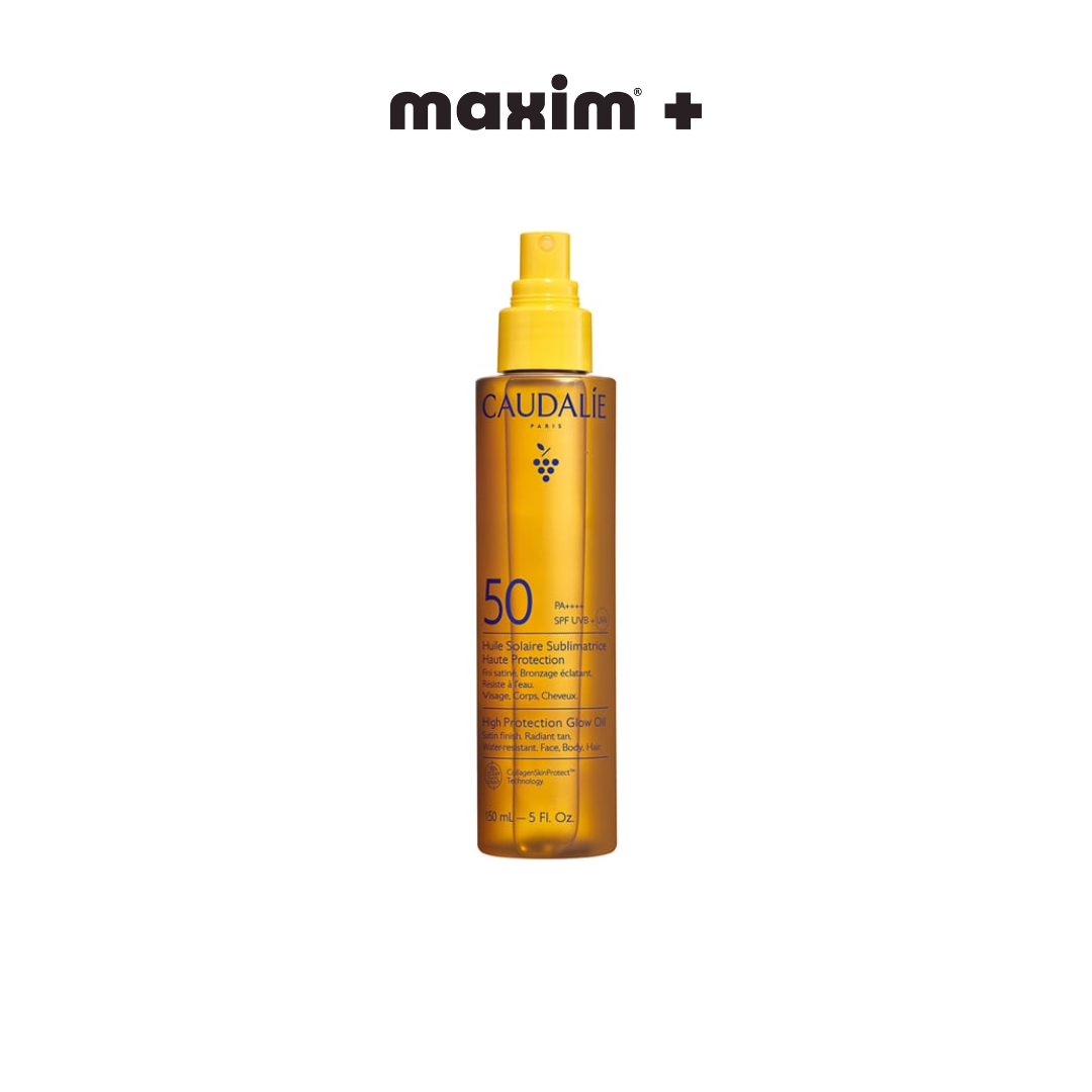 Caudalie High Protection Glow Oil Αντηλιακό Λάδι για Πρόσωπο, Σώμα & Μαλλιά SPF50, 150ml