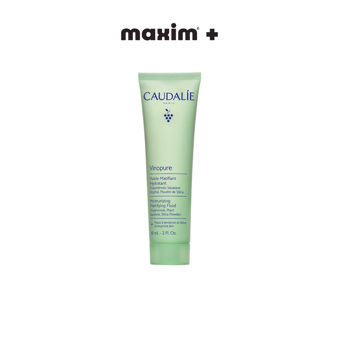 Caudalie Vinopure Moisturizing Mattifying Fluid Ενυδατική Κρέμα για Επιδερμίδες με Τάση Ακμής, 60ml