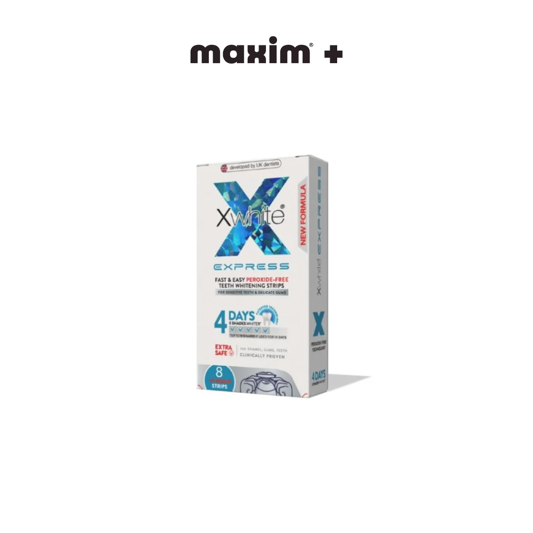 XWhite Express 4 Days 8ταινίες + 2 ΔΩΡΟ (Οδοντικές Ταινίες Λεύκανσης 4 Ημερών)