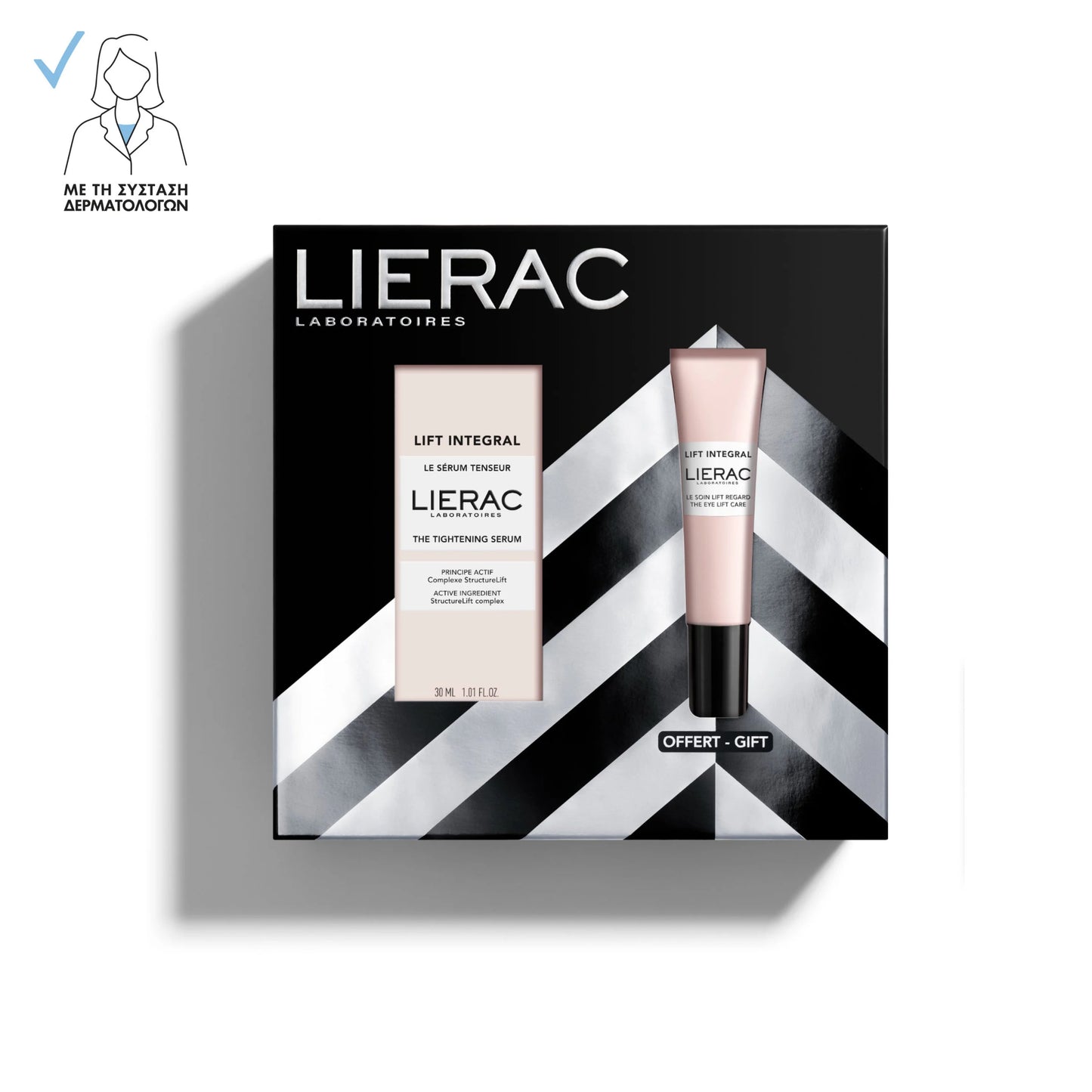 Lierac Lift Integral The Tightening Serum 50ml + The Eye Lift Care 15ml